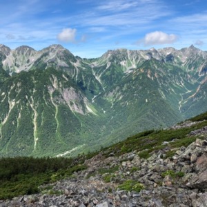 登山・北アルプス］穂高連峰の絶景！蝶ヶ岳 2023年7月15日(土